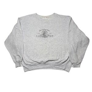 Vintage 90s MGM movie film cropped look sweater